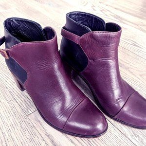 Wolverine Samantha Pleet Burgundy/Black Boots